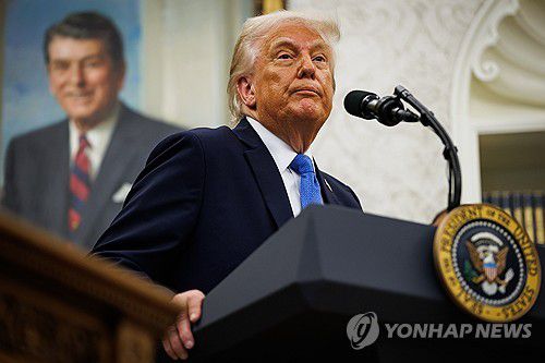 트럼프 미국 대통령[워싱턴 EPA=연합뉴스 재판매 및 DB금지]