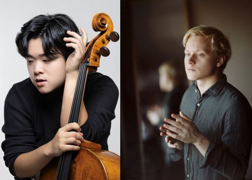 첼리스트 한재민과 피아니스트 알렉산더 말로페예프[ⓒBonsook Koo ⓒLiudmila Malofeeva. 빈체로 제공. 재판매 및 DB금지]
