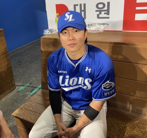 프로야구 삼성 내야수 류지혁[촬영 이대호]