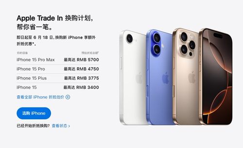 애플, 중국서 아이폰 보상판매 추가할인 제공[아이폰 중국 웹사이트 캡처. 재판매 및 DB 금지]