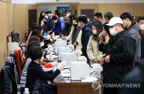 지난 제20대 대선 투표소 모습[연합뉴스 자료사진]