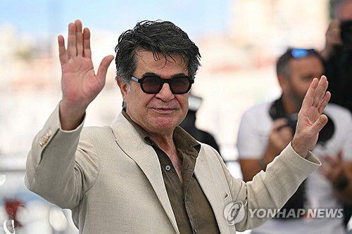 칸영화제 참석한 이란 감독 자파르 파나히[AFP=연합뉴스]