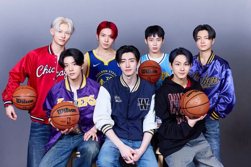 그룹 엔하이픈 '프렌즈 오브 디 NBA' 발탁[빌리프랩 제공. 재판매 및 DB 금지]