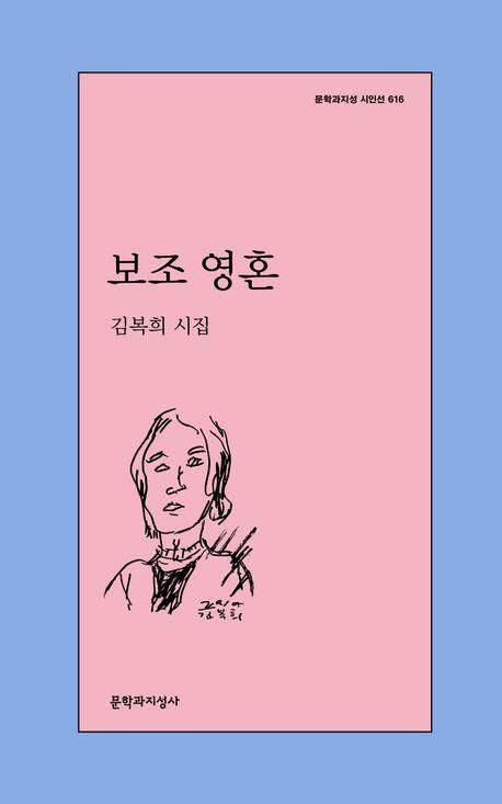 '보조 영혼' 표지 이미지[문학과지성사 제공. 재판매 및 DB 금지]