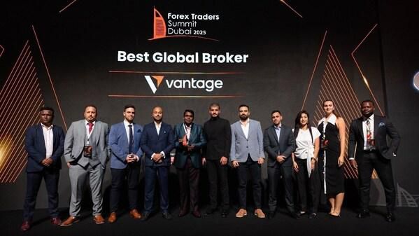 Vantage was awarded “Best Global Broker” at Forex Traders Summit Dubai 2025