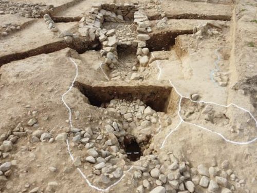 쪽샘지구 K91호 돌방무덤 널길 모습[국립경주문화유산연구소 제공. 재판매 및 DB 금지]