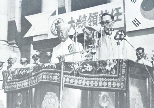 2대 대통령 취임식['대한민국선거사'에서 발췌] DB 저장 및 판매 금지.