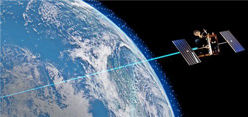 원웹의 위성망을 활용한 한화시스템 '저궤도 위성통신 네트워크' 가상도[한화시스템 홈페이지 캡처. 재판매 및 DB 금지]