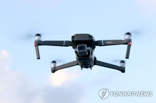 중국산 DJI 드론[게티이미지/AFP=연합뉴스 자료사진]