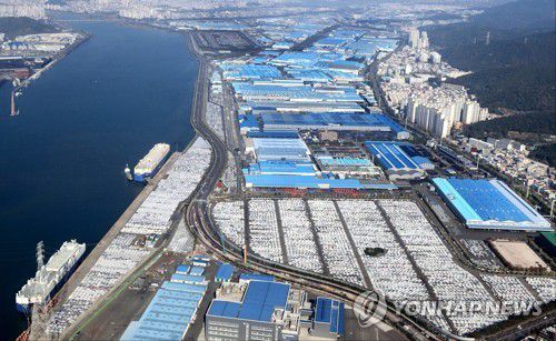 현대차그룹 울산 공장 [연합뉴스 자료사진]