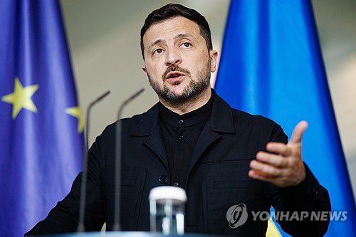 젤렌스키 우크라이나 대통령[EPA=연합뉴스 자료사진. 재판매 및 DB 금지]