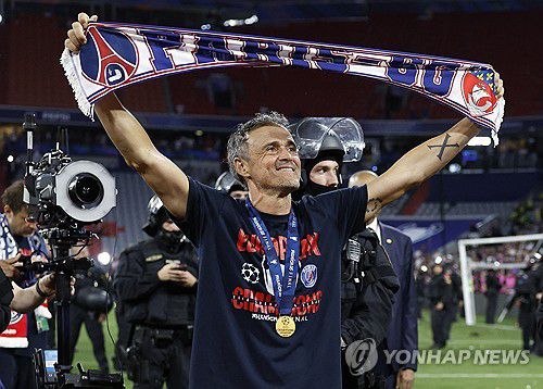 엔리케 PSG 감독[로이터=연합뉴스]