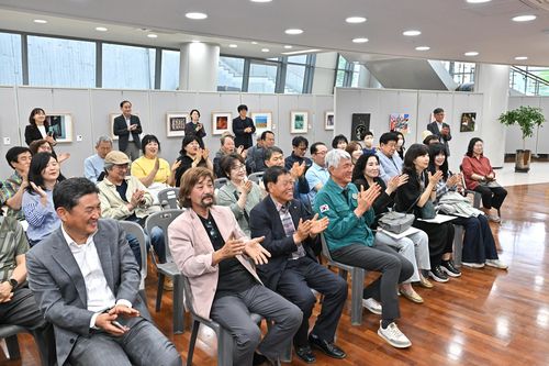 2025 국제현대미술교류전 개막식[정선군 제공. 재판매 및 DB 금지]