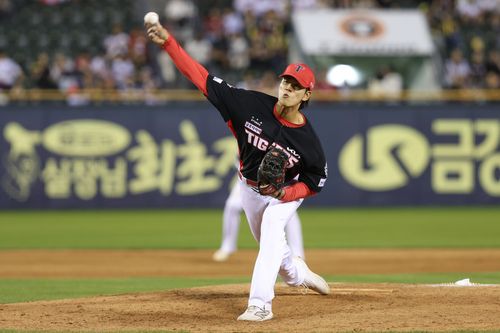홍원빈의 3일 투구 모습. [KIA 타이거즈 제공. 재판매 및 DB 금지]
