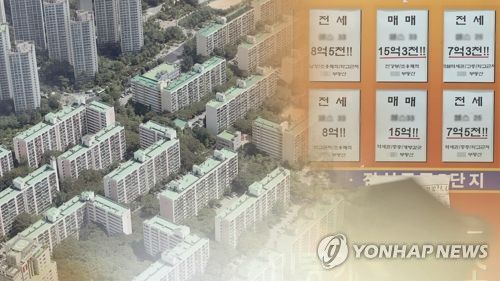 꿈틀대는 서울 집값(CG)[연합뉴스TV 제공]