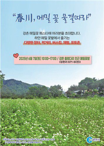 춘천시 축제 포스터[춘천시 제공.재판매 및 DB 금지]