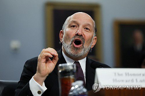 하워드 러트닉 미국 상무부 장관[로이터 연합뉴스 자료사진. 재판매 및 DB 금지]