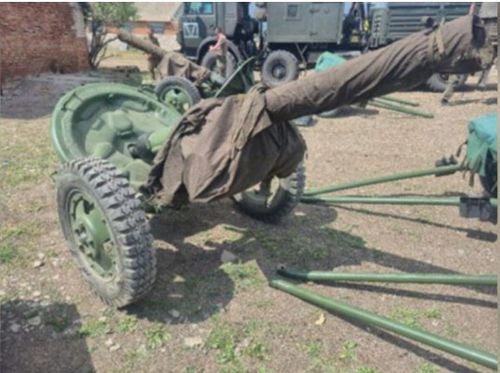 북한제 140㎜ 박격포(서울=연합뉴스) 러시아군이 사용중인 것으로 알려진 북한제 140㎜ 박격포의 모습. [텔레그램 채널 @bmpd_cast 화면 캡처.  DB 및 재판매 금지] 2025.6.7.