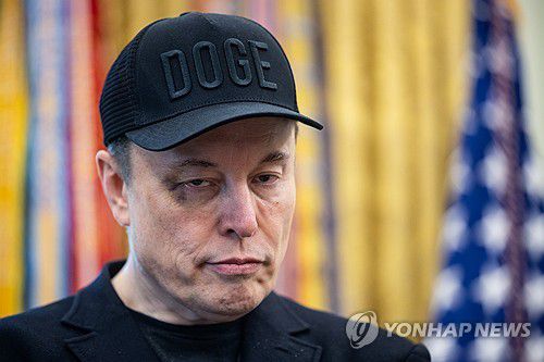 머스크 테슬라 CEO[UPI 연합뉴스 자료사진. 재판매 및 DB 금지]