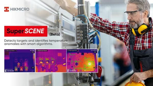 SuperScene+™: Detects targets and identifes temperature anomalies with smart algorithms.