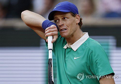 역전패 신네르[로이터=연합뉴스]