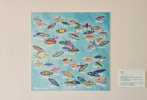 송파구 '호수교 갤러리'서 엘리자베스 랭그리터 작품 전시[송파구 제공. 재판매 및 DB 금지]