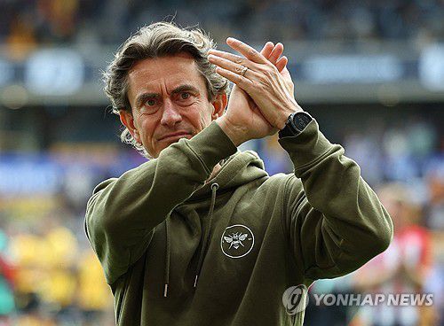 토트넘의 새 사령탑 유력 후보인 토마스 프랑크 브렌트퍼드 감독.[로이터=연합뉴스 자료사진]