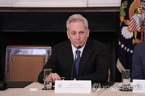 백악관 'AI 차르' 데이비드 색스[EPA 연합뉴스 자료사진. 재판매 및 DB 금지]