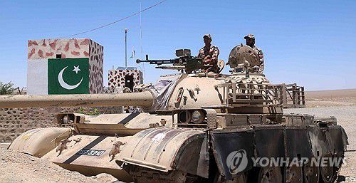 파키스탄군[EPA 연합뉴스. 재판매 및 DB 금지]