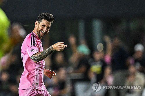 인터 마이애미의 슈퍼스타 리오넬 메시 [AFP=연합뉴스]