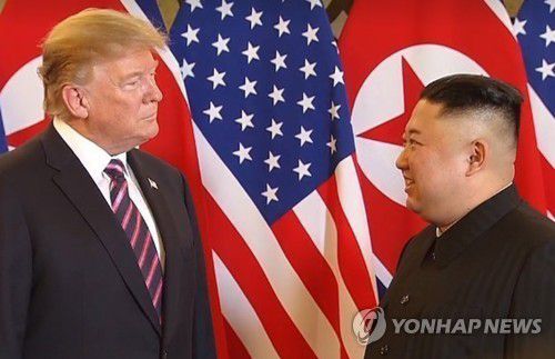 트럼프와 김정은(2019년)[EPA/STR VIETNAM=연합뉴스 자료사진]