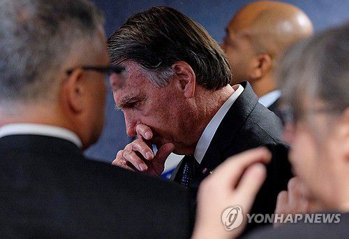 자이르 보우소나루 전 브라질 대통령 [브라질리아 로이터=연합뉴스. 재판매 및 DB 금지]