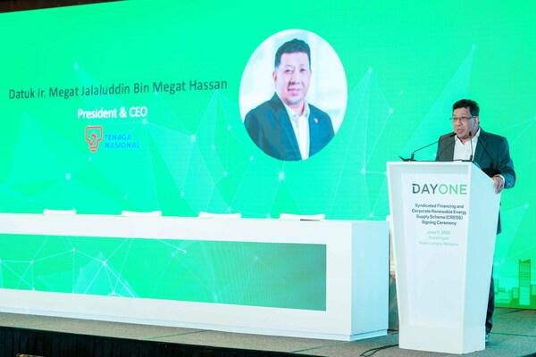Datuk Ir. Megat Jalaluddin Megat Hassan, President/CEO of Tenaga Nasional Berhad