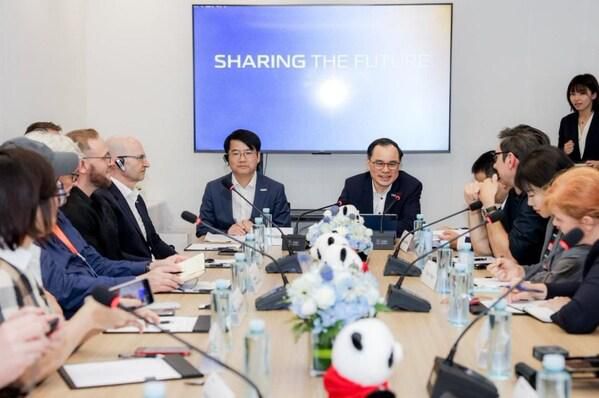 On June 7, at Auto Chongqing 2025, the European media had face-to-face discussions with senior executives of Changan Automobile. (Photo/Changan)