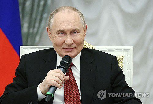 블라디미르 푸틴 러시아 대통령[AFP/크렘린풀 연합뉴스. 재판매 및 DB 금지]