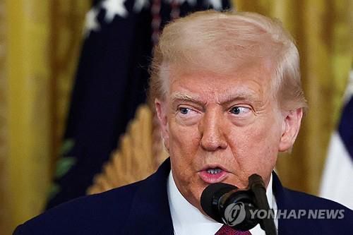 트럼프 미국 대통령[로이터 연합뉴스 자료사진 재판매 및 DB금지]
