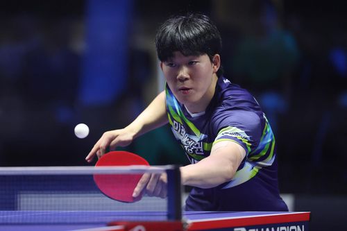 미래에셋증권의 박규현의 경기 장면[한국프로탁구연맹 제공. 재판매 및 DB 금지]