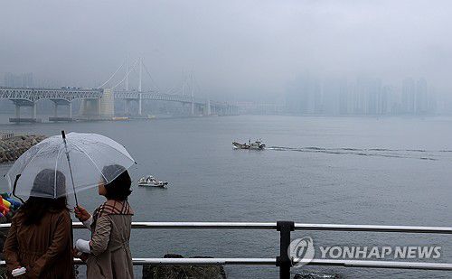 부산 날씨[연합뉴스 자료사진]