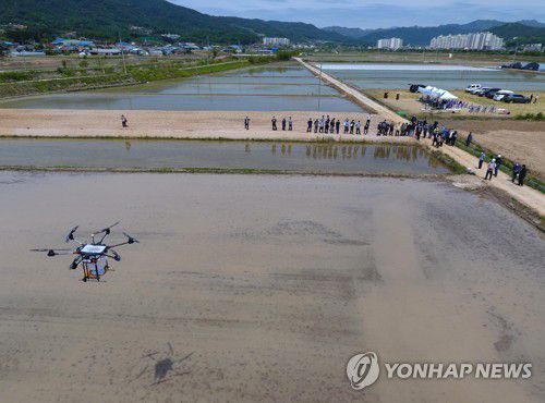 농업용 드론[연합뉴스 자료사진]