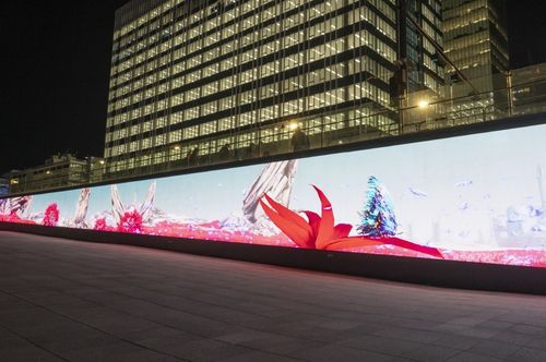 해치마당 미디어월[서울시 제공. 재판매 및 DB 금지]