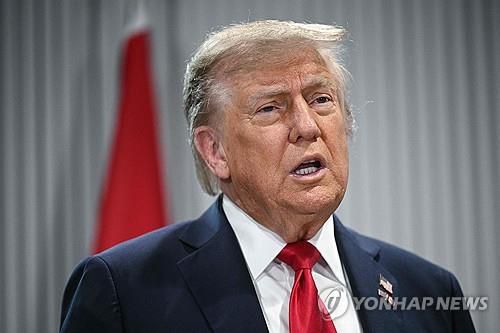 트럼프 미국 대통령 [AFP=연합뉴스 재판매 및 DB금지]