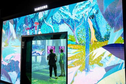 삼성전자 아트 바젤 인 바젤 2025 전시 현장[삼성전자 제공. 재판매 및 DB 금지]