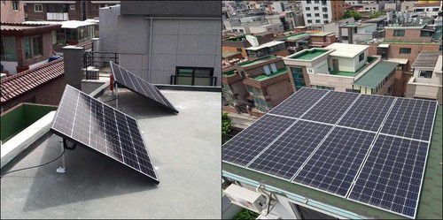 주택형 태양광 미니발전소[서울 관악구 제공. 재판매 및 DB 금지]