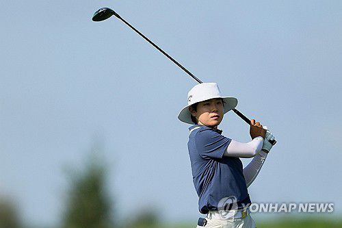 이소미의 2라운드 경기 모습[게티이미지/AFP=연합뉴스]