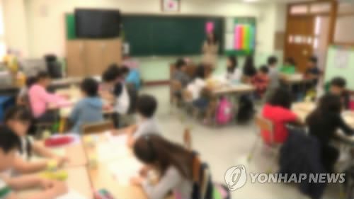 초등학교 교실[연합뉴스TV 캡처 사진으로 기사 내용과 관계없음.]