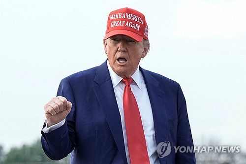 도널드 트럼프 미국 대통령[로이터 연합뉴스 자료사진. 재판매 및 DB 금지]