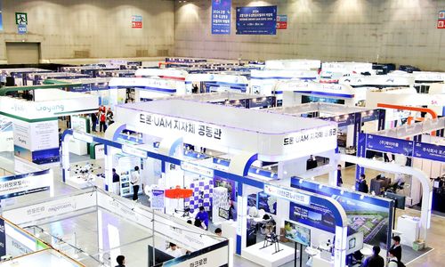 지난해 열린 드론·도심항공모빌리티박람회[킨텍스 제공. 재판매 및 DB 금지]