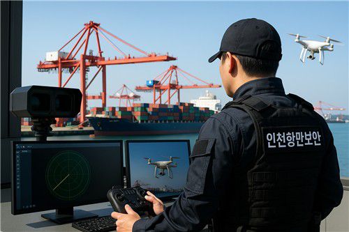 안티드론 시스템[인천지방해양수산청 제공. 재판매 및 DB 금지]