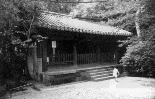 관월당을 촬영한 옛 사진 국가유산청이 2008년 발간한 '국외소재 근대문화유산 기초조사연구' 보고서에 실린 내용. 사진 원출처는 김정동 목원대 건축학부 명예교수의 저서 '일본을 걷는다'(1997). [국가유산청 제공. 재판매 및 DB 금지]