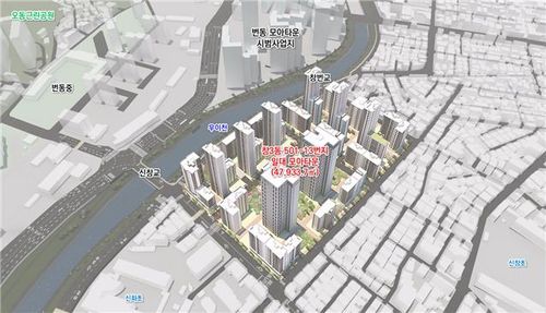 창3동 501-13번지 일대 정비 후 조감도[서울시 제공. 재판매 및 DB 금지]